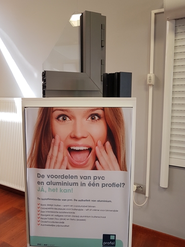 pvc gecombineerd met aluminium